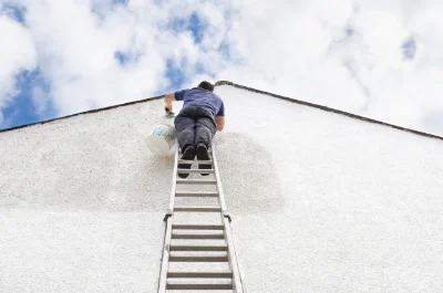 Peinture extérieure à Giuncheto — façades et ravalement